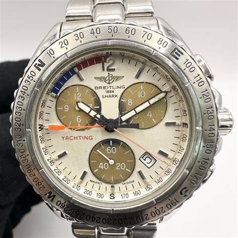 breitling shark chronograph|breitling chronograph watches for men.